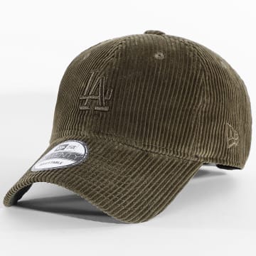 New Era - Cappello Velluto A Coste Midi 9Twenty LA Los Angeles Dodgers 60915756 Verde Kaki