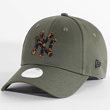 New Era - Cappellino Donna 9Forty NY New York Yankees 60915987 Verde Kaki