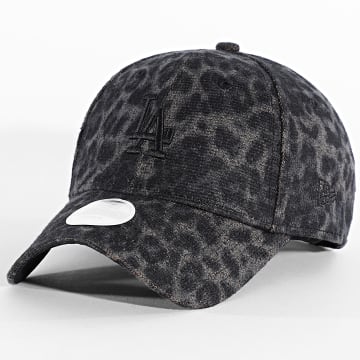 New Era - Cappellino Donna Cosy Leopard 9Forty LA Los Angeles Dodgers 60915728 Marrone Nero