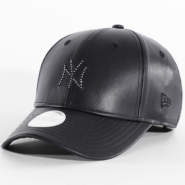 New Era - Cappellino Donna Similpelle 9Forty MC NY Yankees 60915811 Nero