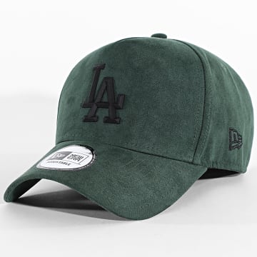 New Era - Cappellino Scamosciato LA Los Angeles Dodgers 60580813 Verde Scuro