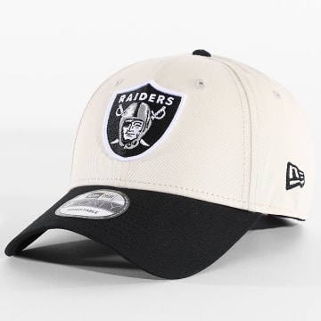 New Era - Casquette NFL 9Forty Las Vegas Raiders 60915905 Beige Noir