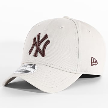 New Era - Cappellino 9Forty M-Crown NY New York Yankees 60915964 Beige Chiaro