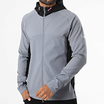 Under Armour - Veste Zippée A Capuche Elite 6013759 Gris Anthracite Clair