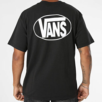 Vans - T-Shirt Loose Fit Oval Logo 010FE Zwart