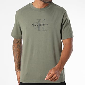 Calvin Klein - Tee Shirt RH844 Vert Kaki