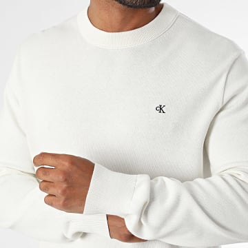 Calvin Klein - Felpa Girocollo RH325 Beige Chiaro
