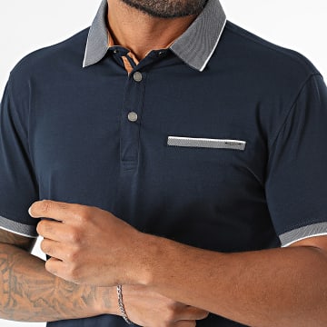 Deeluxe - Polo Korte Mouwen Eagle 06V2103M Marineblauw