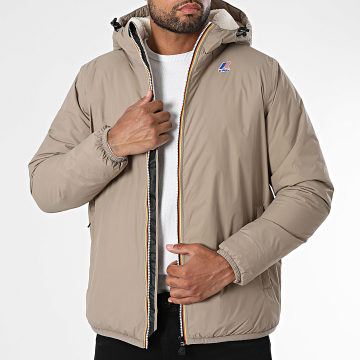 K-Way - Parka Cappuccio Le Vrai 4.0 Claude Orsetto K21515W Beige