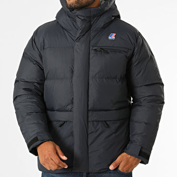 K-Way - Doudoune Capuche Le Vrai 4.0 Aurele K5141QW Bleu Marine