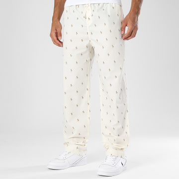 Polo Ralph Lauren - Pantalon Jogging All Over Player Beige Clair