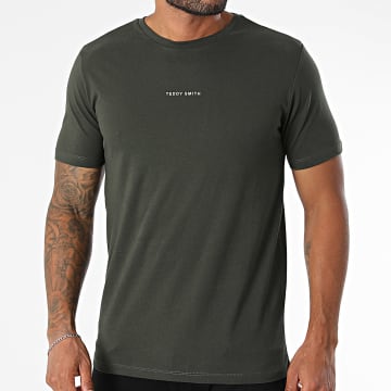 Teddy Smith - T-Shirts Soy 2 11016817D Dark Khaki Green