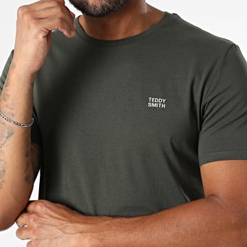 Teddy Smith - T-Shirts Regular Fit 11016931D Khaki Green