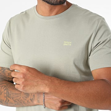 Teddy Smith - Regular Fit T-Shirt 11016931D Light Khaki Green