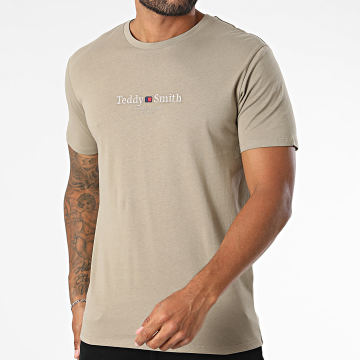Teddy Smith - T-Shirt Jim 11017024D Dark Beige