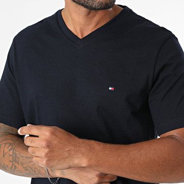 Tommy Hilfiger - V-Neck Essential T-Shirt 9249 Navy Blue