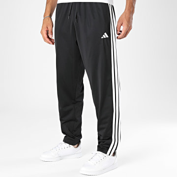 Adidas Performance - Pantalón chándal con bandas Dayready KY6716 Negro