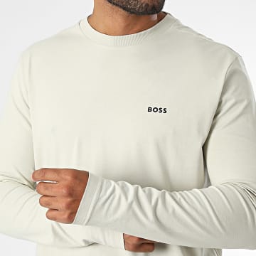 BOSS - Camiseta de manga larga 5056365 Beige