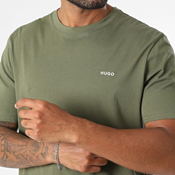 HUGO - Tee Shirt Dero 222 50466158 Vert Kaki