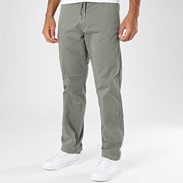Jack And Jones - Pantalon Chino Relaxed Fit Kane Vance Vert Kaki