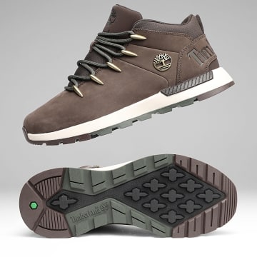 Timberland - Sneakers Sprint Trekker Mid Lace A6DQD Dark Brown Black