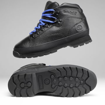 Timberland - Stivaletti Euro Hikker Mid Lace A2PUS Black Full Grain