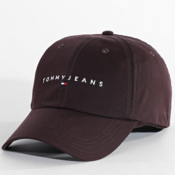 Tommy Jeans - Casquette Linear Logo 2958 Bordeaux