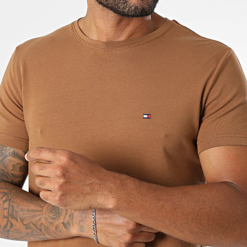 Tommy Hilfiger - T-Shirt Slim Stretch 0800 Camel