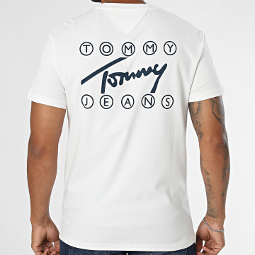 Tommy Jeans - Tee Shirt Signature Play 3598 Blanc