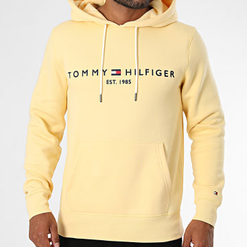 Tommy Hilfiger - Sweat Capuche Tommy Logo 1599 Jaune