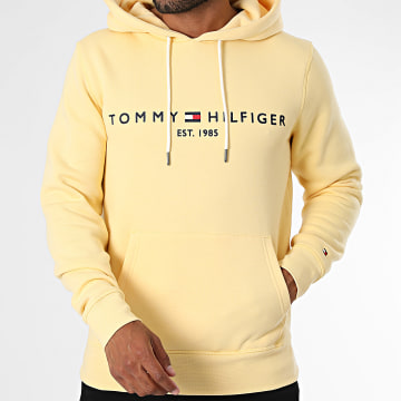 Tommy Hilfiger - Sweat Capuche Tommy Logo 1599 Jaune