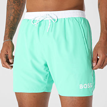 BOSS - Pantalón Corto De Baño Starfish 50514429 Turquesa