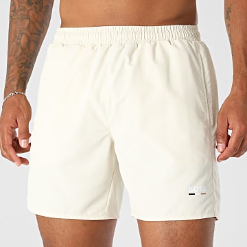 BOSS - Pantalón Corto De Baño Swordfish 50554613 Beige