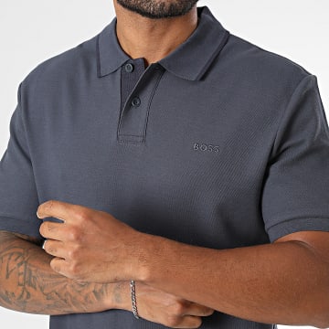 BOSS - Polo Manches Courtes Regular 50560227 Gris Anthracite