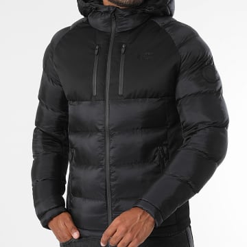Comme Des Loups - Hooded Puffer Jacket Mataro Black
