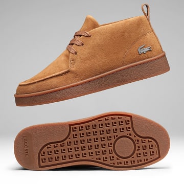 Lacoste - Chaussures Baseshot Chukka 2252 Brown Gum
