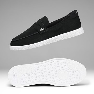 Lacoste - Mocassins Cochet 125 Black White