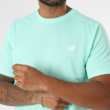 New Balance - Camiseta MT51801 Verde Claro