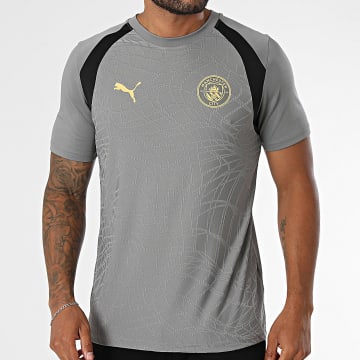Puma - Fußballtrikot Manchester City Training Jersey 786214 Grau