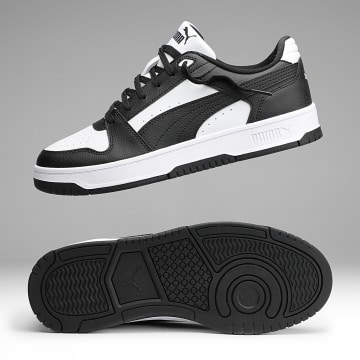 Puma - Baskets Rebound Slam Lo 407169 Puma Black Puma White