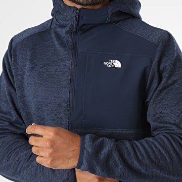 The North Face - Jack Kapuzenjacke Perf Fleece FZ A8CVT Marineblau Meliert