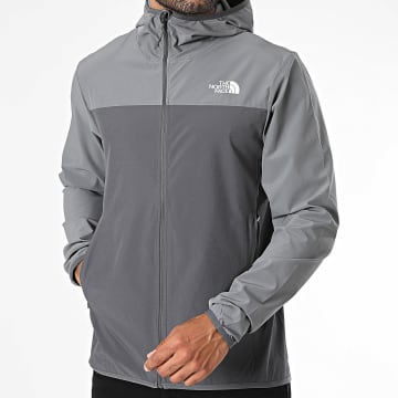 The North Face - Jas met rits en capuchon 24/7 A8J9K Antracietgrijs Grijs