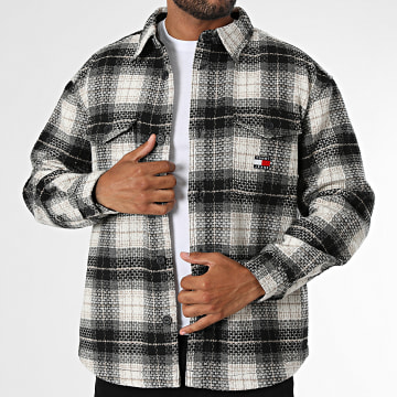 Tommy Jeans - Sobrecamisa a cuadros 3616 Negro Beige