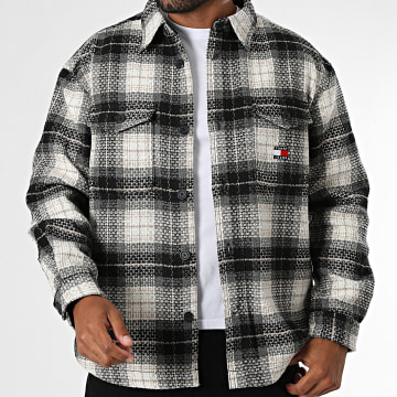 Tommy Jeans - Sobrecamisa a cuadros 3616 Negro Beige