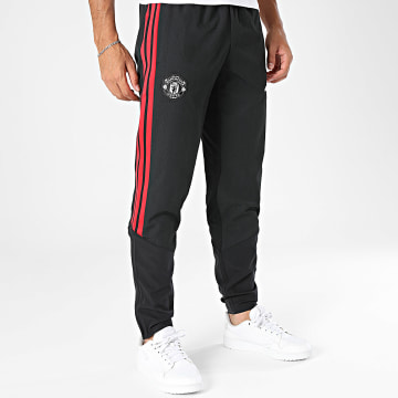Adidas Sportswear - Pantalone Jogger Manchester United 2026 Tiro Presentation KC4865 Nero Rosso