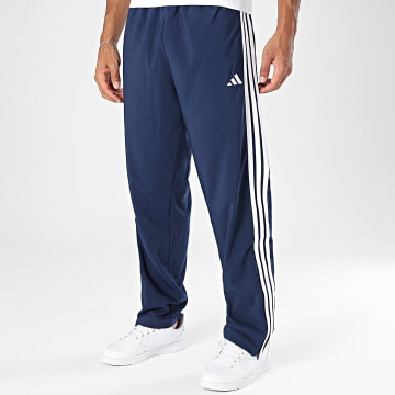Adidas Performance - Pantalón chándal con bandas Stanford Essential KY4209 Azul Marino