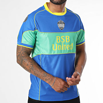 BSB - T-Shirt Jersey BSB United Koningsblauw Groen