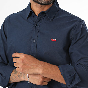 Levi's - Jeans Overhemd Lange Mouwen 0086A Marineblauw