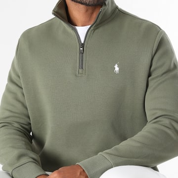 Polo Ralph Lauren - Sweatshirt Zip-Kragen Original Player Khaki Grün