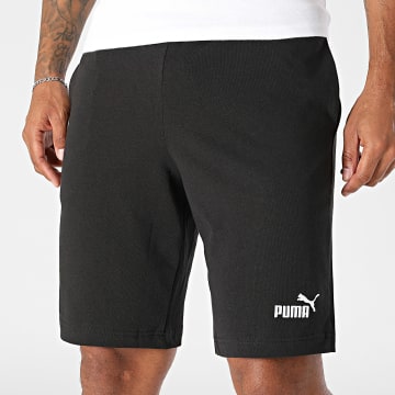 Puma - Short Jogging Essential N1 Logo 682600 Noir